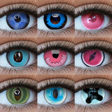 Yeknu Halloween Pastel Colored Contact Lenses – 1-Year Wear