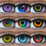 Yeknu Celestial Magic Colored Contacts – 1-Year Wear | Halloween & Cosplay