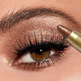 Yeknu  Lazy dual-ended pearlescent eyeshadow pencil waterproof glitter eyeshadow stick contour brightening silky eyeshadow pencil