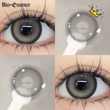 Yeknu  1 Pair Korean Lenses Colored Contact Lenses with Degree Myopia Lenses High Quality Lenses 25 Degree Intervals