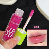 Yeknu  Lip gloss long-lasting moisturizing mirror water glass lip gloss transparent makeup natural lip plumping