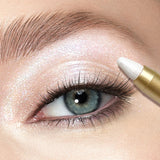 Yeknu  Lazy dual-ended pearlescent eyeshadow pencil waterproof glitter eyeshadow stick contour brightening silky eyeshadow pencil