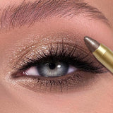 Yeknu  Lazy dual-ended pearlescent eyeshadow pencil waterproof glitter eyeshadow stick contour brightening silky eyeshadow pencil