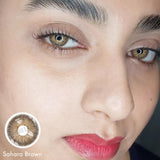 Yeknu Colored Pupils for Eyes Blue Pupils Green High Quality Colored Contact Lenses Brown Natural Lens Gray Big Eye Lenses