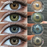 Yeknu Colored Pupils for Eyes Blue Pupils Green High Quality Colored Contact Lenses Brown Natural Lens Gray Big Eye Lenses