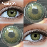 Yeknu Colored Pupils for Eyes Blue Pupils Green High Quality Colored Contact Lenses Brown Natural Lens Gray Big Eye Lenses