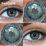 Yeknu Colored Pupils for Eyes Blue Pupils Green High Quality Colored Contact Lenses Brown Natural Lens Gray Big Eye Lenses