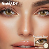 Yeknu Colored Pupils for Eyes Blue Pupils Green High Quality Colored Contact Lenses Brown Natural Lens Gray Big Eye Lenses