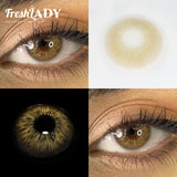 Yeknu Colored Pupils for Eyes Blue Pupils Green High Quality Colored Contact Lenses Brown Natural Lens Gray Big Eye Lenses