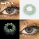 Yeknu Colored Pupils for Eyes Blue Pupils Green High Quality Colored Contact Lenses Brown Natural Lens Gray Big Eye Lenses