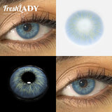 Yeknu Colored Pupils for Eyes Blue Pupils Green High Quality Colored Contact Lenses Brown Natural Lens Gray Big Eye Lenses