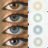 Yeknu Colored Pupils for Eyes Blue Pupils Green High Quality Colored Contact Lenses Brown Natural Lens Gray Big Eye Lenses