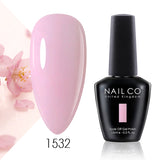 Yeknu  15ml Nail Gel Polish Red Pink Colorful Semi Permanent Soak Off UV LED Base Top Coat Nails Art Gel Varnishes For Manicure