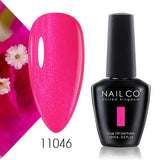 Yeknu  15ml Nail Gel Polish Red Pink Colorful Semi Permanent Soak Off UV LED Base Top Coat Nails Art Gel Varnishes For Manicure