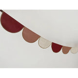 Yeknu  Nordic Style Hanging Decorations Cotton Linen Flower Garland Kids Chambre Enfant Room Decoration Home Party Wedding Wall Decor