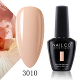 Yeknu  15ml Nail Gel Polish Red Pink Colorful Semi Permanent Soak Off UV LED Base Top Coat Nails Art Gel Varnishes For Manicure