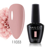 Yeknu  15ml Nail Gel Polish Red Pink Colorful Semi Permanent Soak Off UV LED Base Top Coat Nails Art Gel Varnishes For Manicure