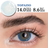 Yeknu  1 Pair for Eyes Yearly Christmas Dropship Gray Party Marine Beauty Gift Dark Circle Pupils Lenses