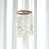 Yeknu  Natural Shell Wind Chime Nordic Korean Style Hotel Dorm Home Office Nursery Decor Hanging Decorations Photography Accessories