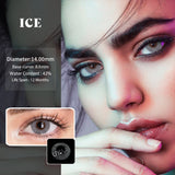 Yeknu  1 Pair for Eyes Yearly Christmas Dropship Gray Party Marine Beauty Gift Dark Circle Pupils Lenses
