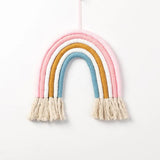 Yeknu  Handmade Hanging Decor Macrame Rainbow Home Decoration Wall Ornaments Baby Room Nursery Decor Nordic Photography Accessories