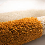 Yeknu  Tufted Rug Fried Frangipani Pattern Entrance Hallway Doormat Rug Non-Slip Abosrbent Bath floormat Bedroom Kitchen Toilet Carpet