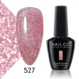 Yeknu  15ml Nail Gel Polish Red Pink Colorful Semi Permanent Soak Off UV LED Base Top Coat Nails Art Gel Varnishes For Manicure