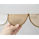 Yeknu  Nordic Style Hanging Decorations Cotton Linen Flower Garland Kids Chambre Enfant Room Decoration Home Party Wedding Wall Decor