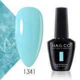 Yeknu  15ml Nail Gel Polish Red Pink Colorful Semi Permanent Soak Off UV LED Base Top Coat Nails Art Gel Varnishes For Manicure