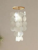 Yeknu  Natural Shell Wind Chime Nordic Korean Style Hotel Dorm Home Office Nursery Decor Hanging Decorations Photography Accessories