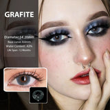 Yeknu  1 Pair for Eyes Yearly Christmas Dropship Gray Party Marine Beauty Gift Dark Circle Pupils Lenses