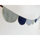 Yeknu  Nordic Style Hanging Decorations Cotton Linen Flower Garland Kids Chambre Enfant Room Decoration Home Party Wedding Wall Decor