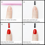 Yeknu  New Base Top Coat UV Gel Gelpolish Soak Off Lakiery Hybrydowe Vernis Nail Art Gel Nail Polish Primer Lacquer Nails Gellak