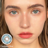 Yeknu New Colored Lenses for Eyes Blue Colored Pupils for Eyes Green Natural Lenses Purple y2k Lenses Brown Gray Color Lens