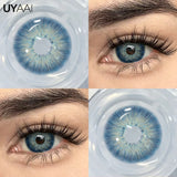 Yeknu  NEW Cleopatra Series Contact Lenses Cosmetics Eye Color Lenses Woman Accesories Black Lens Makeup Beauty Brown Lenses