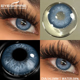 Yeknu  1Pair Blue Contact Lenses Green Eye Contacts Gray Beautiful Pupils Brown Lenses Yearly Cosmetic Colored Contact Lenses