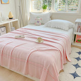 Yeknu New Grade A 100% Bamboo Summer Blanket Pure Natural Plant Breathable Quilt Cooling Blankets Soft Skin-friendly Coolness Duvet