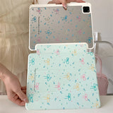 Yeknu  With pencil slot For iPad 2024 Air 11" 13" Pro 11 13 12.9 Case 10.2 7th 8th 9th Generation 2022 10th 10.9 inch Air 3 4 5 6 Cover