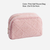 Yeknu  1pc New Makeup Bag with High-end Feel Pillow Bag for Women Compact and Portable for Storing Cosmetics
