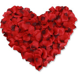 Yeknu  Red Artificial Silk Rose Petals For Romantic Nights Weddings Proposals Anniversary Valentine's Day Event Party Floral Decoration