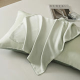 Yeknu  1/2Pcs Pillowcases 100% Bamboo Fiber Cooling Anti-bacterial Solid Color Hotel Home Summer Envelope Style Pillow Covers 48x74cm