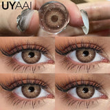 Yeknu  Color Contact Lenses Natural Contact Lens NEW Siri Series Makeup Colored Pupils Cosmetics Beauty Green Lenses Blue Pupils