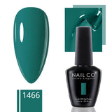 Yeknu  15ml Gel Nail Polish Semipermanente Varnishes Lacquer Esmalte Black White Color UV Lakiery Hybrydowe Vernis Gellak Polish