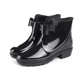 Women Rain Boots Waterproof Shoes Woman Non-slip Transparent Boots Female Candy Colors Outdoor Girl's Shoes goth bota feminina