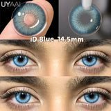 Yeknu   Color Contact Lenses NEW iD Series Beauty Green Lens Makeup Colorcon Fashion Black Eyes Lens Natural Brown Lenses For Eyes