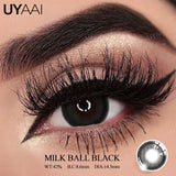 Yeknu  Colored Contact Lens Natural Pupils Black Lenses Beauty Green Contacts Makeup Blue Pupils Lenses Eye Contacts Natual Look