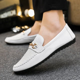Yeknu  Men's Casual Shoes Soft Comfortable Driving Moccasins Slip on Loafers Shoes for Man Light Flat Walking Shoes zapatillas hombre