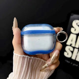 Yeknu  Premium Glow in the Dark Anti Drop Earphone Cover TPU For Shell With Lanyard Hook Portable Durable Shockproof for Flowing Sand