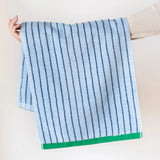 Yeknu  Color Matching Pure Cotton Towels Yarn-dyed Face Soft Towel Class Long-staple  Absorbent Bath Towel  Kids Towel