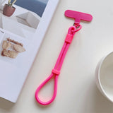 Yeknu  Adjustable Lanyard Hanging Rope Hand Wrist Strap for Mobile Cell Phone Universal Short Keychain Colorful Security Wristband